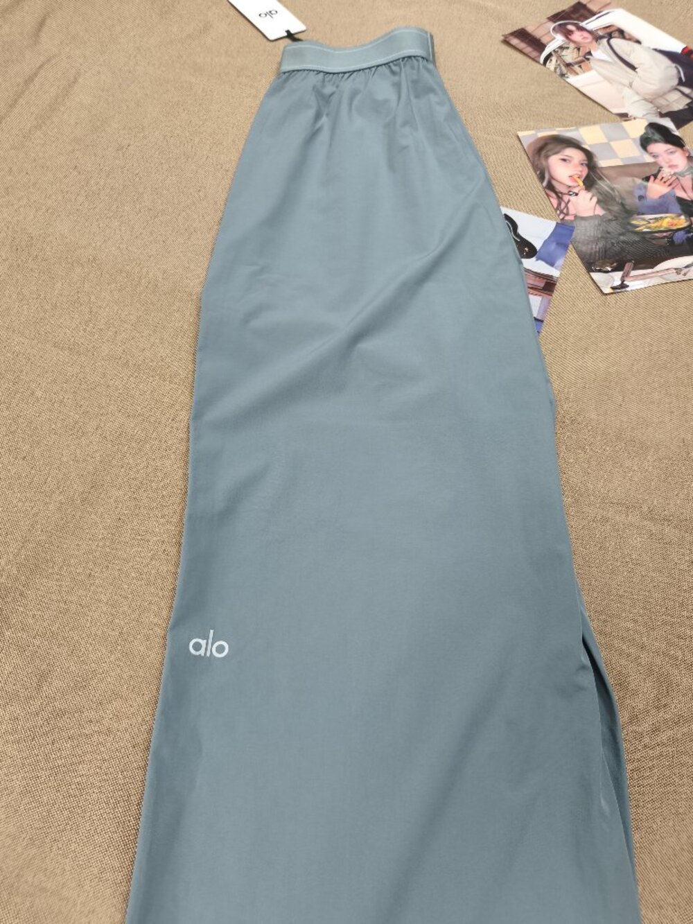 ALO Yoga NWT Suit Up Casual Pants Steel Grey🌻Relaxed Fit Regular-30" Inseam🥨 - Picture 3 of 7